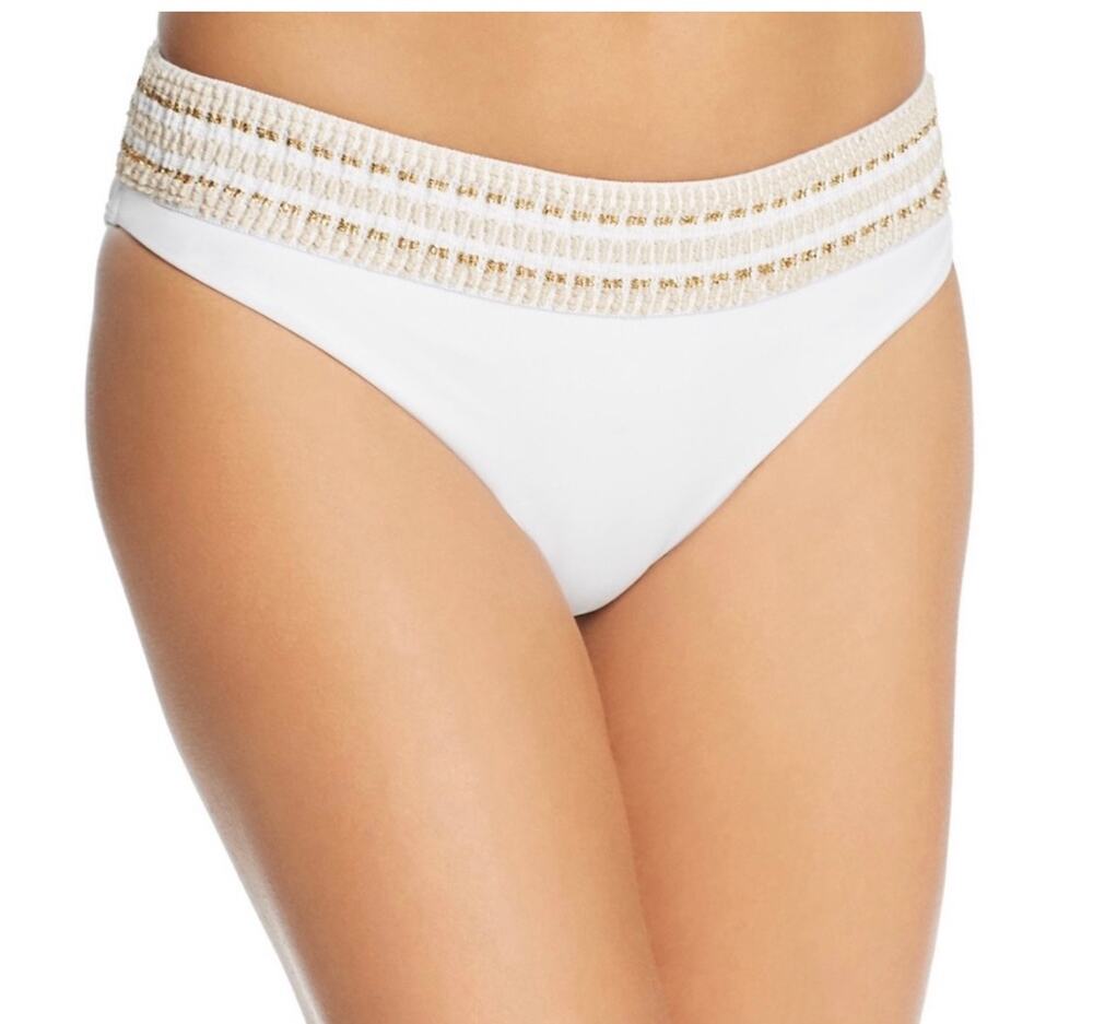 Peixoto Zoni bikini bottom white size M